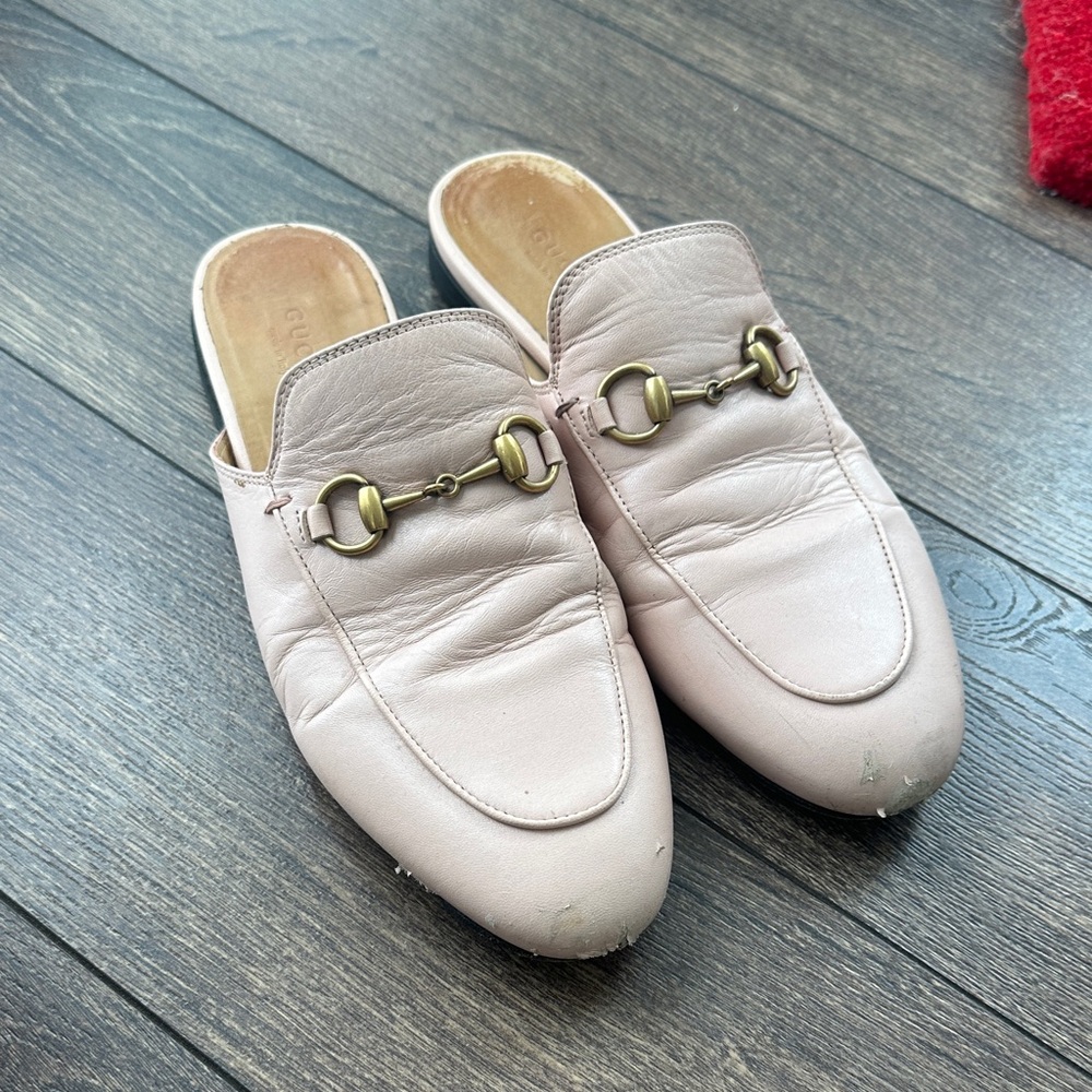 Gucci Women's Light Pink Mules